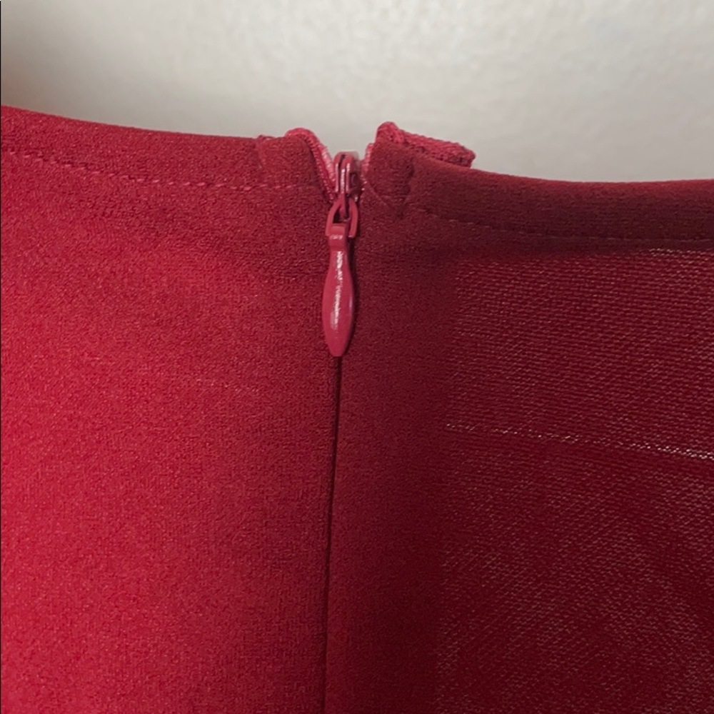 SHEIN Plus Plunging Neck Wrap Belted Pencil Dress - Picture 11 of 11